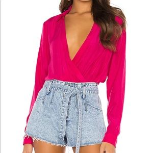 Superdown long sleeve bodysuit